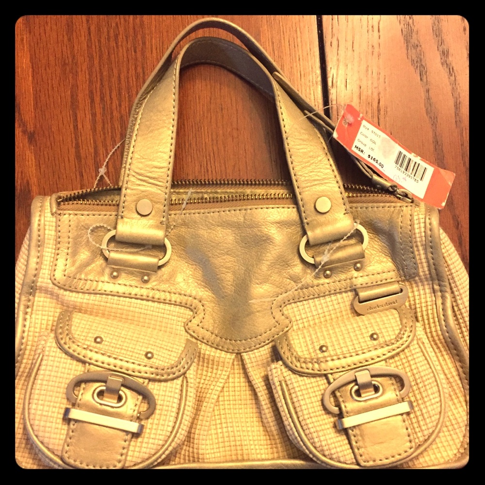 👜NWT Charles David Tan Shoulder Bag👜 - Picture 3 of 6